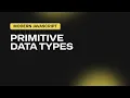 - Primitive Data Types