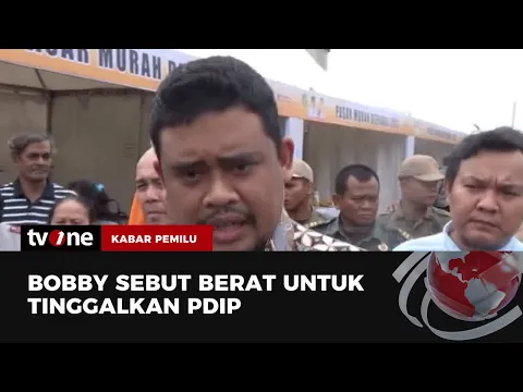 Bobby Nasution Buka Suara Terkait Pengembalian KTA PDIP