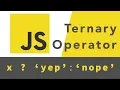 Coding Tutorial Easy Way to Understand the Ternary Operator in the JavaScript Programming Language