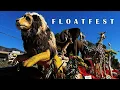 Look it s the Rose Parade floats Floatfest 2022 Pasadena CA