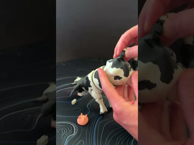 Dairy Cow - Articulated Figure video thumbnail