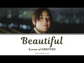 Download Lagu SUNOO (선우) - 'BEAUTIFUL' Cover Lyrics - Original Song by Crush (Color Coded Lyrics) [4K video] ❄️🩵