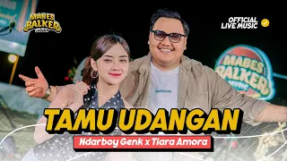 tamu undangan ndarboy genk feat tiara amora official live music good bye sayang aku rabi 