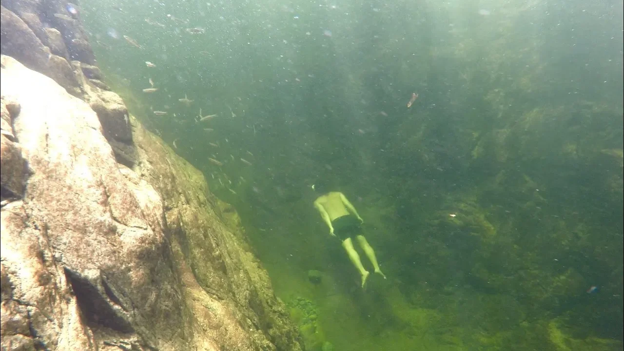 [수심 깊은, 6M] 계곡 유튜버가 가 본 계곡중에 한국에서 가장 깊은 계곡, korean waterfall 썸네일