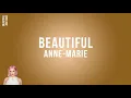 Anne-Marie - Beautiful (Official Karaoke Instrumental) | SongJam