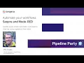 Node-RED Seqera Pipeline party with Home Assistant