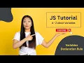 Essential Rules for Declaring Variables Explained JavaScript Tutorial i Hindi