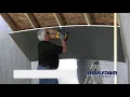 R-TECH Insulation in an Attic or Ceiling Application