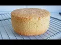 Sponge cake Biscuit - 3 ingredients How to make a sponge cake