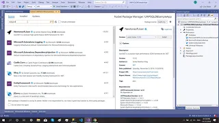 UWP SQL Part 2 - Setup an UWP project