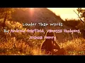 Louder Than Words By Andrew Garfield, Vanessa Hudgens, Joshua Henry/Lyrics/Korean Subtitle