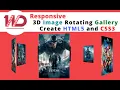How to create 3D Rotating Image in CSS WD Online Tutorial