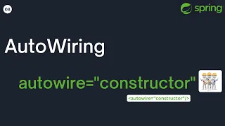 AutoWiring Constructor In Spring FrameWork Practical Code Examples Spring Tutorial