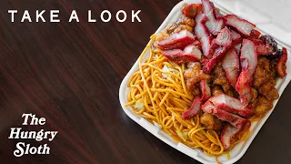 Viral Combo Plate at Hong Kong Express Costa Mesa CA SoCal Chinese Takeout