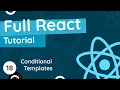 Full React Tutorial - Conditional Loading Message
