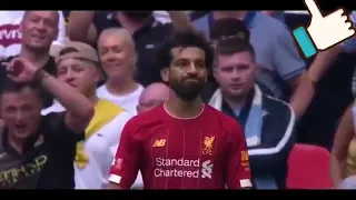 مهارات محمد صلاح على مهرجان قاعدين يلا وشاربين ومش شايفين 