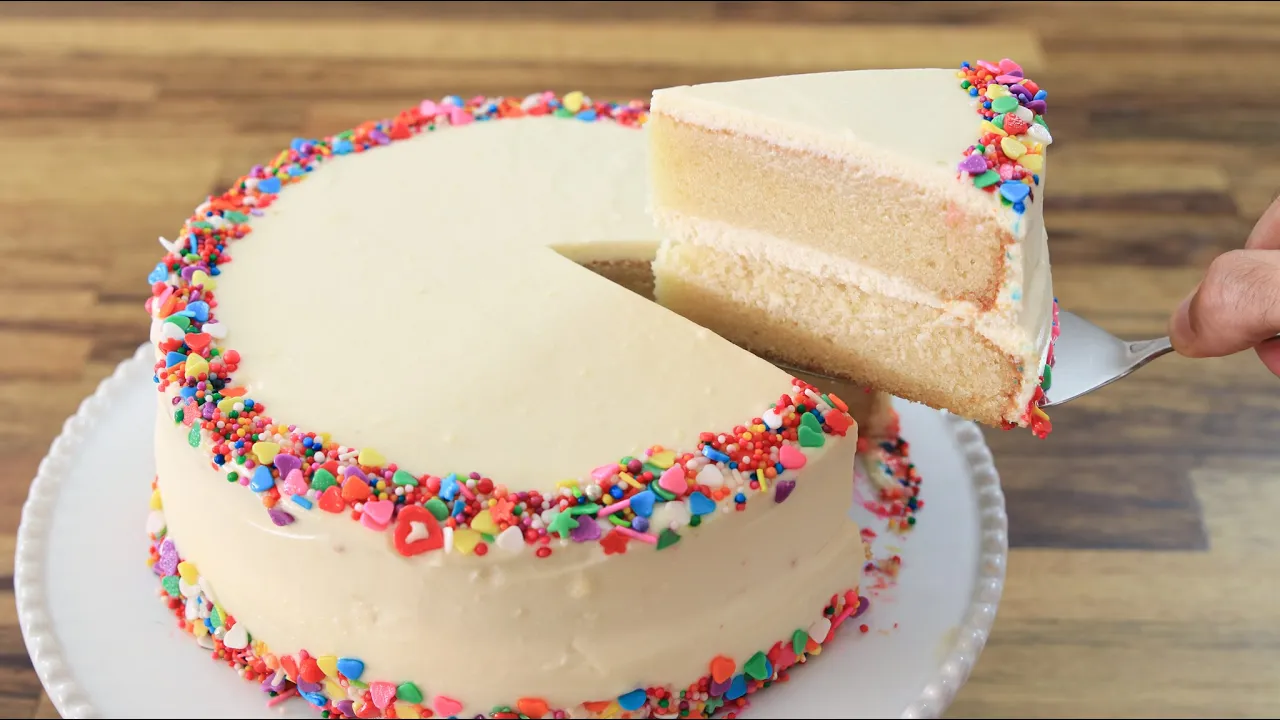 
          
          
          
            
            Classic Vanilla Cake Recipe | How to Make Birthday Cake
          
        . 