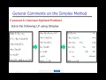 Lecture Solving LP By Simplex Method-Part4 in Arabic
