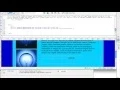 Dreamweaver tutorial how to create nav roll over buttons