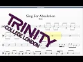 Lagu Sing For Absolution (2012 Syllabus) Trinity Grade 2 Drums