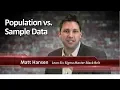 5-06 Population vs Sample Data