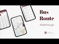 Bus Routes A Walkthrough of the New Features