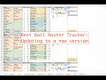 Best Ball Roster Tracker - Updating to the latest version