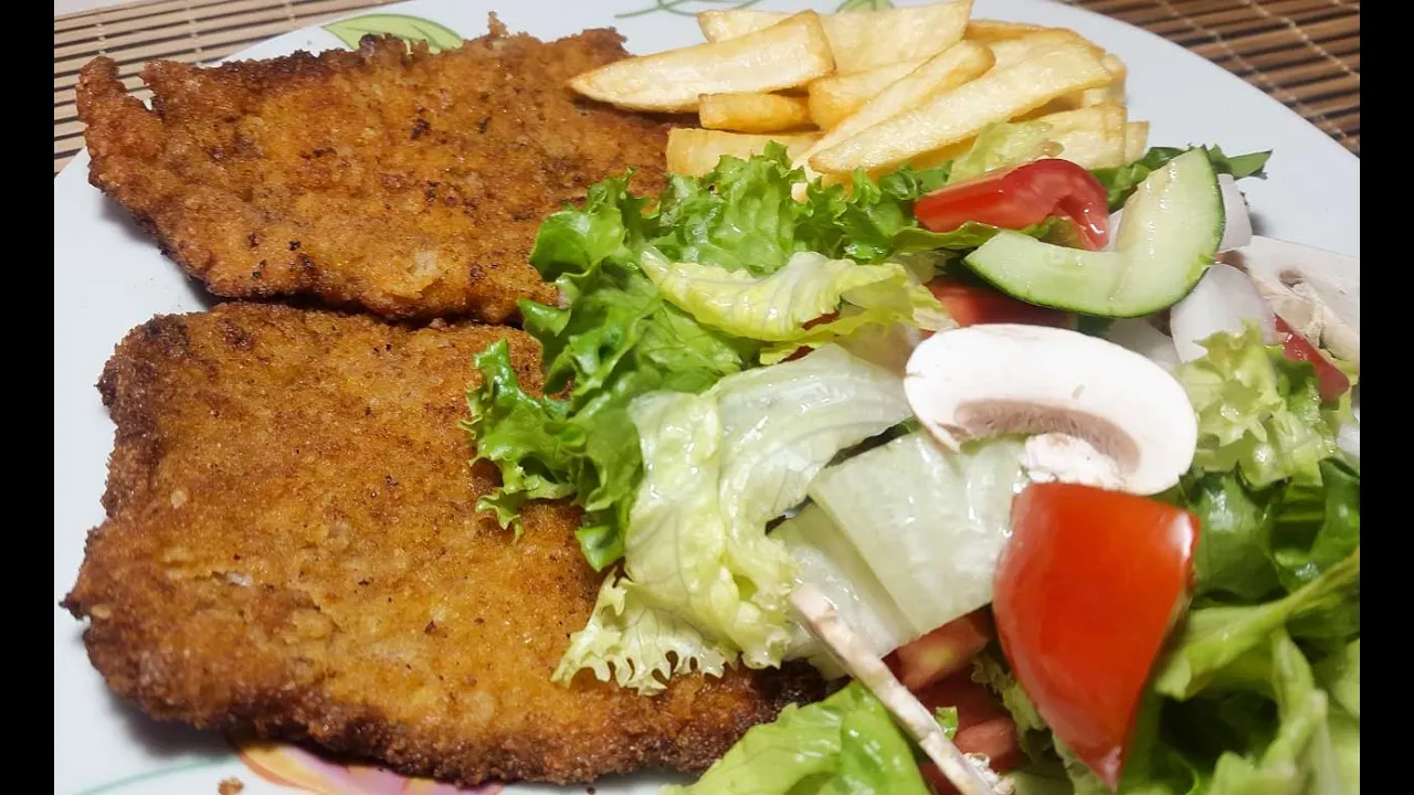 Como hacer Milanesa de Res Marinada al Natural   Cocinando con Angel