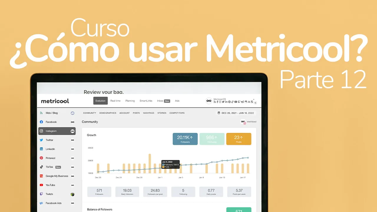 12 Google Business Profile con Metricool