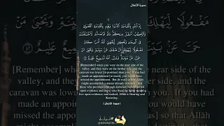 سورة الأنفال من الآية ٤١ إلى الآية ٤٥ ثلاث دقائق تقربك من الجنة 