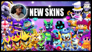 Download Αγοράζω και δοκιμάζω όλα τα Skins που θα έρθουν στον νέο Update στο Brawl stars 😱🇬🇷 MP3