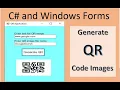C - Generating QR Code in Windows Form Application C tutorial SmartCode