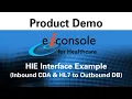 How to Create an HIE Interface with HL7 and CDA Data PilotFish