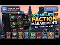 Menzaro Faction Panel Ultimate Faction Management