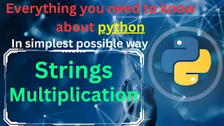 String Multiplication in python python tutorial complete python python full course beginners