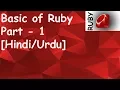 Basic of Ruby in Part 01