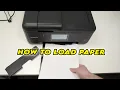 How to Load Paper in Your Canon Pixma TR8620a TR8622 Printer