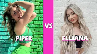 Piper Rockelle Vs Elliana Walmsley TikTok Dances Compilation