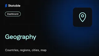 Where are your visitors Countries regions cities and the map Statable