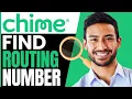 How To FIND Chime Routing Number QUICK EASY 2026