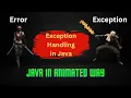 Error vs Exception Exception Handling in java