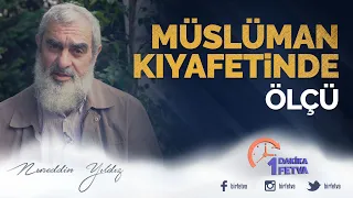 Müslüman kıyafetinde ölçü