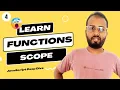 JavaScript Deep Dive Understanding Functions Scope - Ep 5