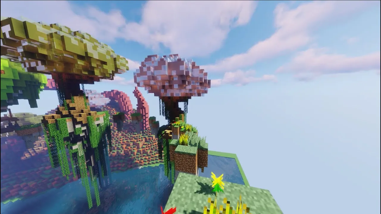Satisfying Minecraft Parkour