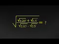 Japanese Can you Solve This A Nice Nested Square Root Problem Math Olympiad Algebra