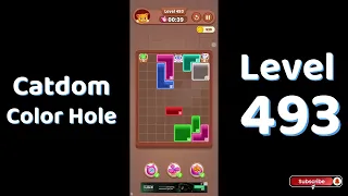 Catdom Color Hole Level 493 Screenshot