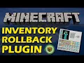 Save your items in Minecraft with Inventory Rollback Plus Plugin