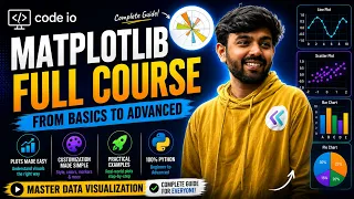 Matplotlib Full Course in 90 Minutes Python for AI DS - part 3 code io