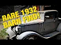 Ultimate Hot Rod - Rare 1932 Ford BARN FIND Parked
