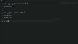 How to Taking multiple inputs from user in Python